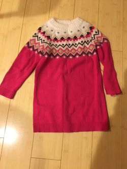 Winter girls long DRESS by Gymboree size 6