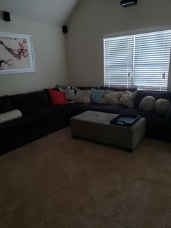 Sectional comfy sofa