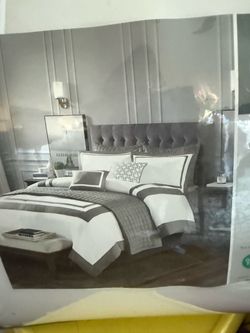 Madison Park 8 piece comforter and coverlet set