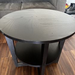 Black Round Table For Sale