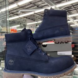 Timberland 6 In Premium Boot Navy Nubuck 