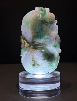GIA Authenticated Type A Jadeite carving.