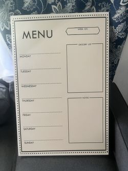 Menu Canvas