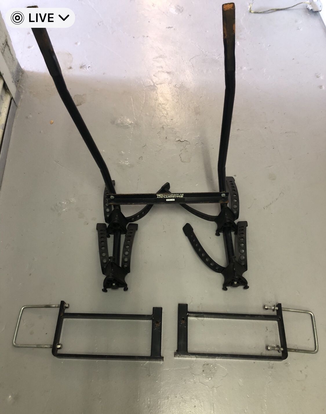 Swagman RV Approved spare Tire Bike Rack