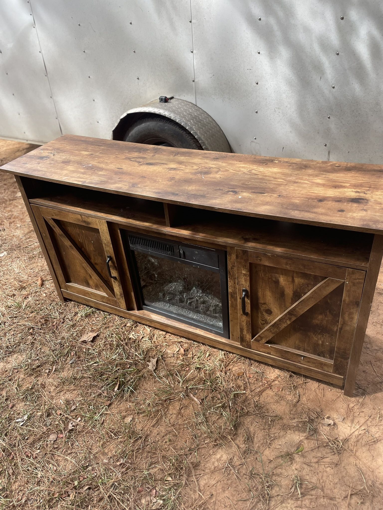 Tv Stand With Fireplace