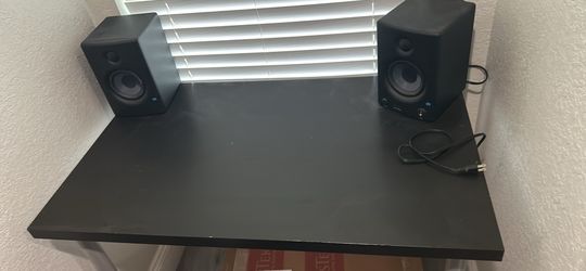 IKEA desk and chair