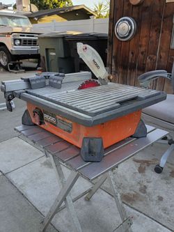 Mini Table wet saw ridgid