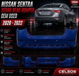 NISSAN ROGUE REAR BUMPER  2014  -  2016