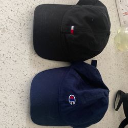 2 Champion hats 