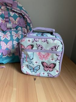 Pottery Barn Kids Mackenzie Backpack - Lavender Sweet Butterfly