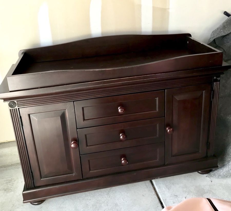 Babi Italia Pinehurst Dresser/Changer Combo - Espresso