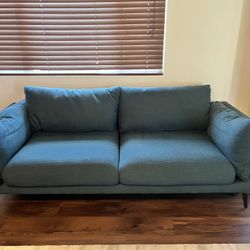 Blue Couch Sofa 
