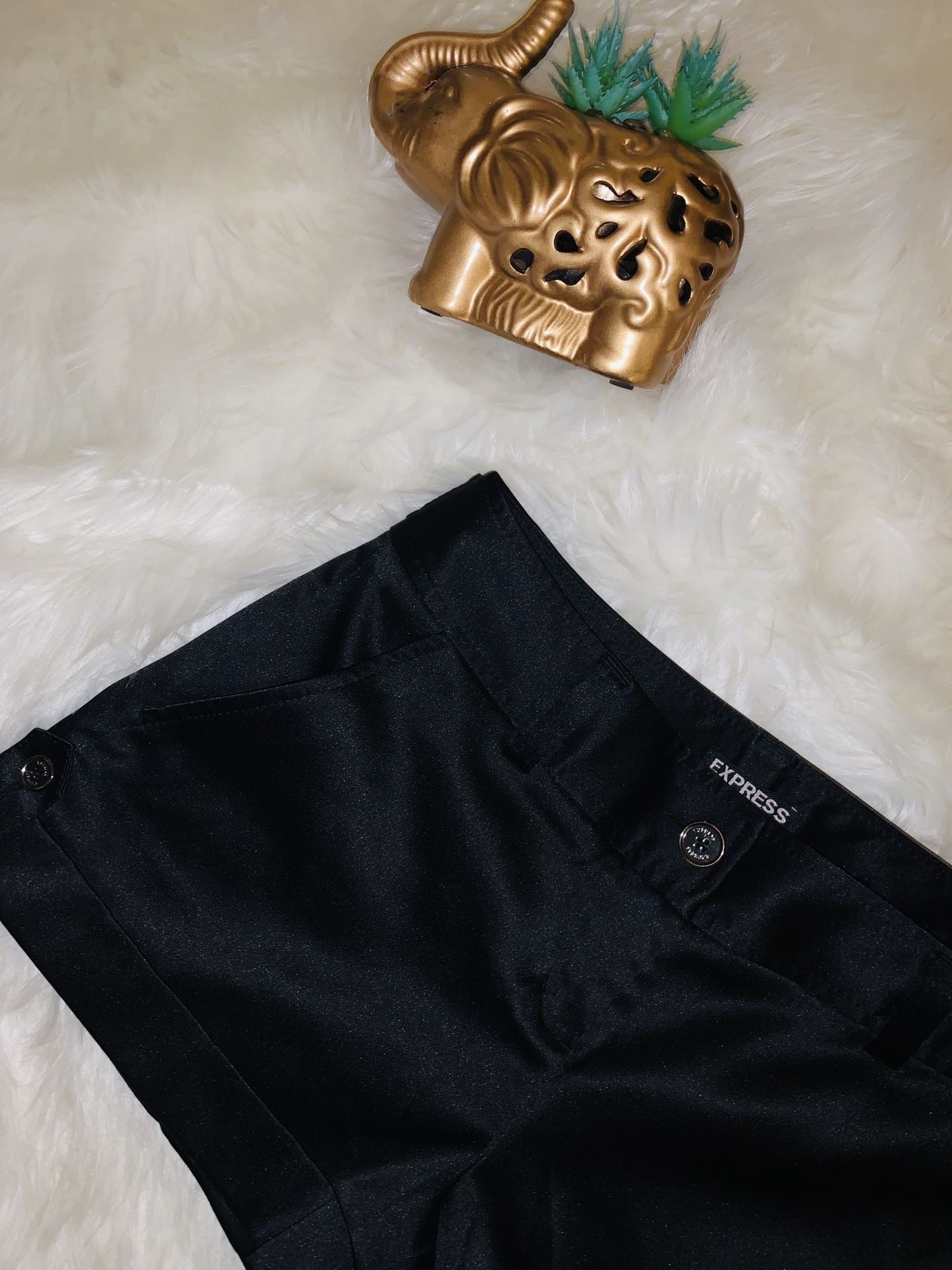 New Express black silk shorts for sale !!!