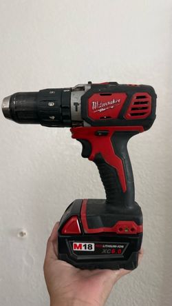 Milwaukee hammer drill & battery