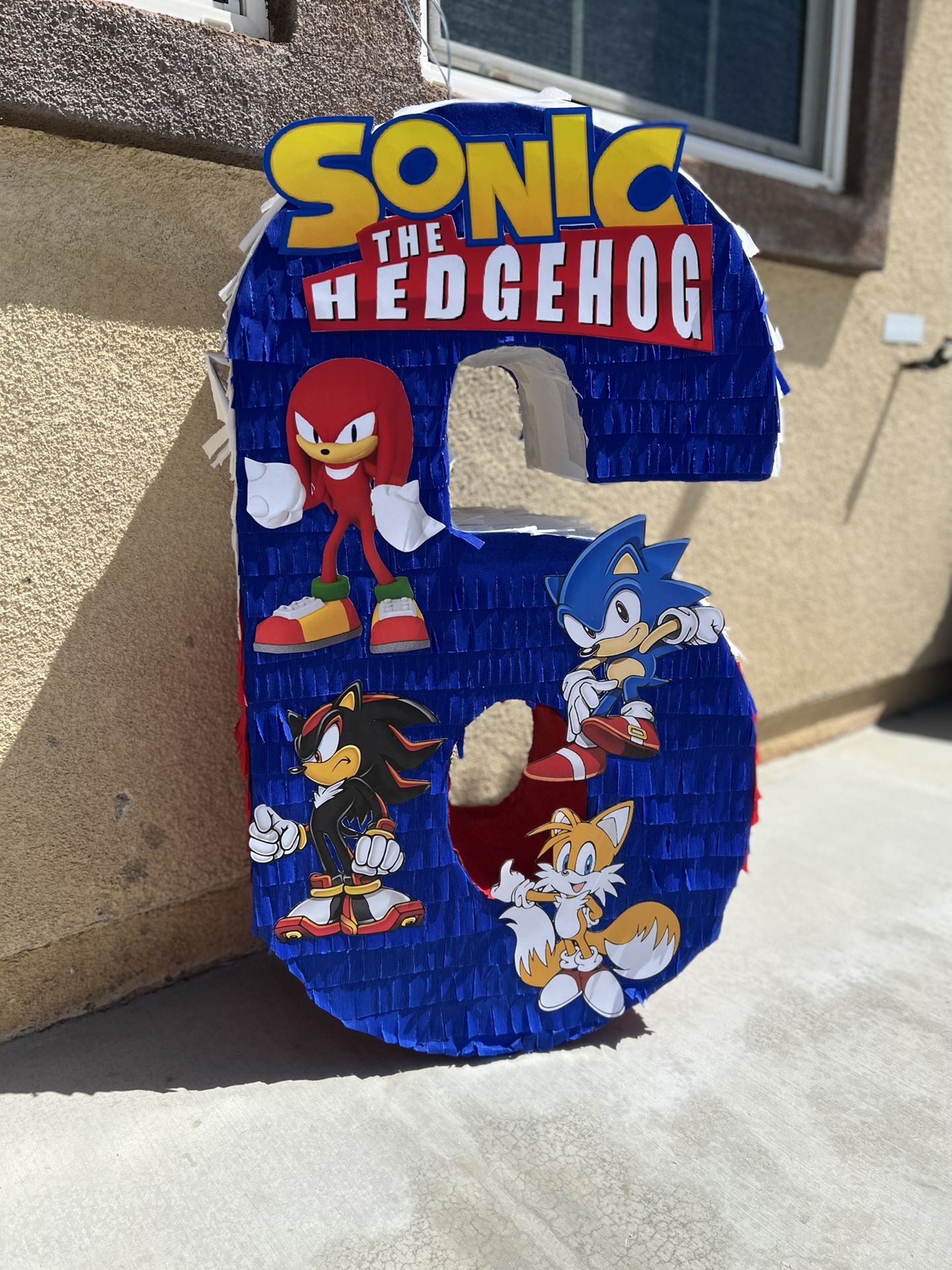 Sonic Number 6 Pinata