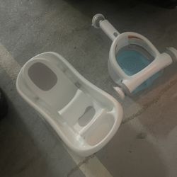Infant Bathing Seat And Bath Tub  Everything For 20.00