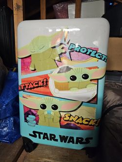 Star Wars Mandolorian Luggage Kids
