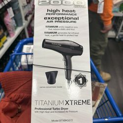 Brand New Blow Dryer In Box.   Baby Bliss Pro High Heat Titanium Blow Dryer