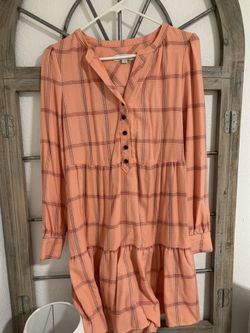 Woman’s Plaid Loft Dress 
