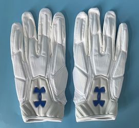 Under Armour Football Receiver Gloves White