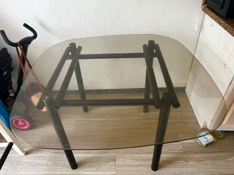Clear Glass Table