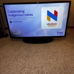 Samsung 40in Smart TV  w/remote
