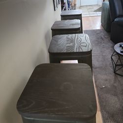 4  Bar Stools  30 1/2 inches
