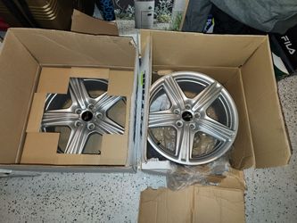 18” 2026 FORD MUSTANG 18x8 5 SPOKE WHEEL RIM Factory Oem Silver PR3C1007AA