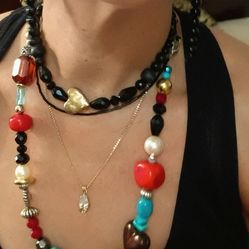 Handcrafted Turquoise Valentine Necklace 