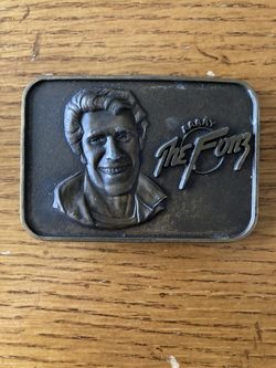 Vintage The Fonz Belt Buckle