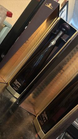 Empty  with box don Julio  1942 bottles