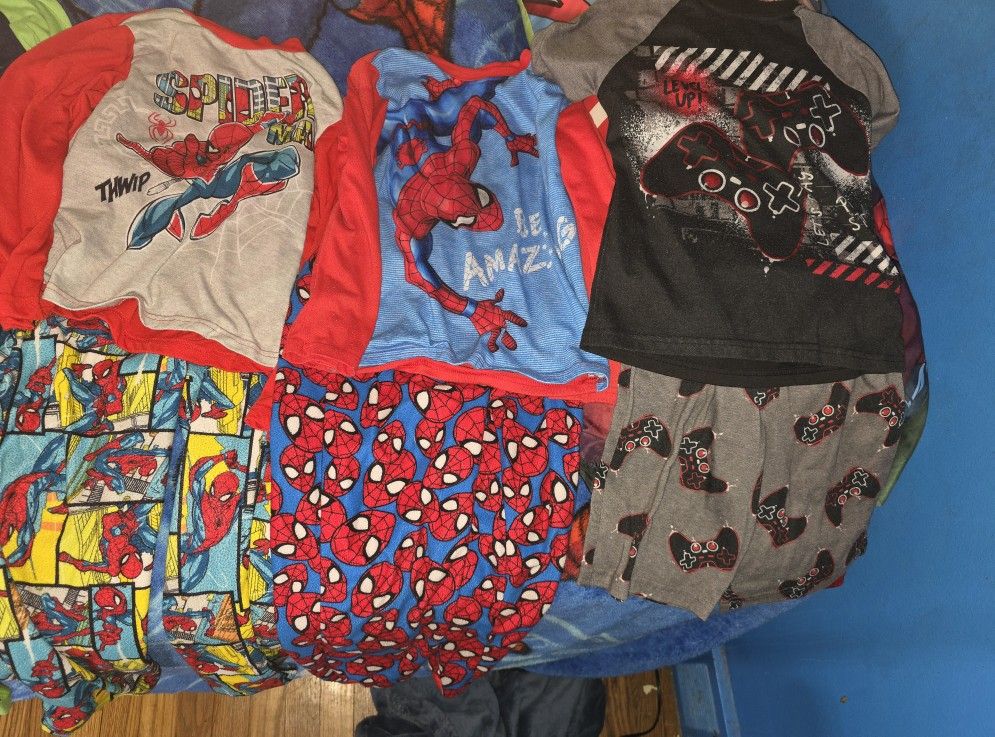 Boys winter pajamas pjs clean smoke free home FIRM$$ all size8 Parma 