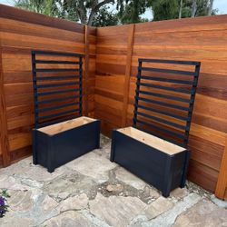 3ft Planter Box With 5ft Trellis 