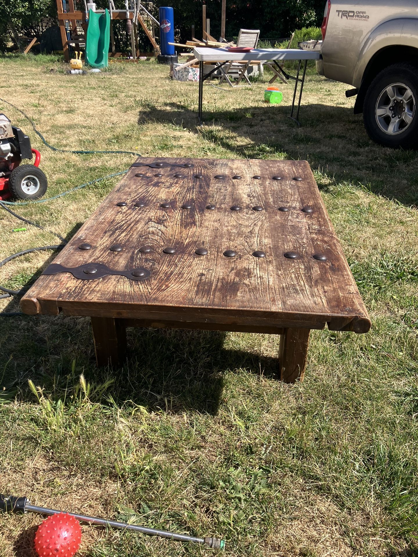 Rustic Barn Door Table