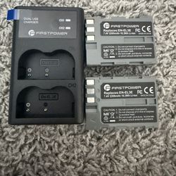 EN-EL3e Battery 2-Pack 