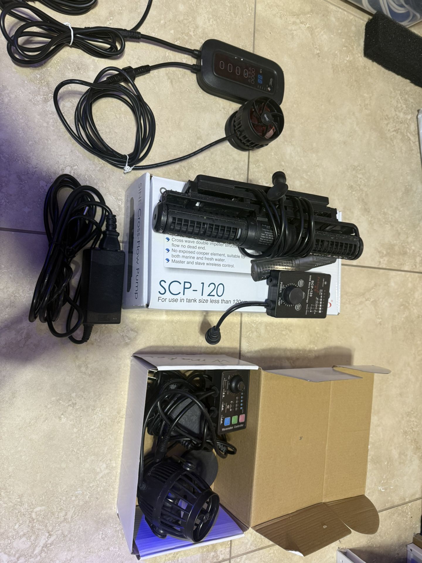 Aquarium Powerhead Jebao Gyre SCP120, Hygger, Uniclife W40 Wavemaker
