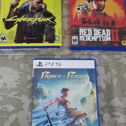 Assorted PS4/PS5 Games