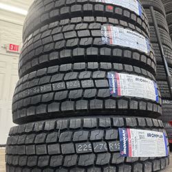 225/70R19.5 Brand New Truck Tires 
