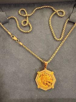 Gold necklace