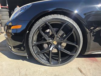 22" New Staggerd Wheels & New Tires For PORSCHE PANAMERA  S
