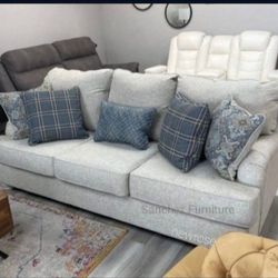 Linen Sofa Couch Same Day Delivery
