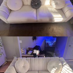 Ivory Sofa Set