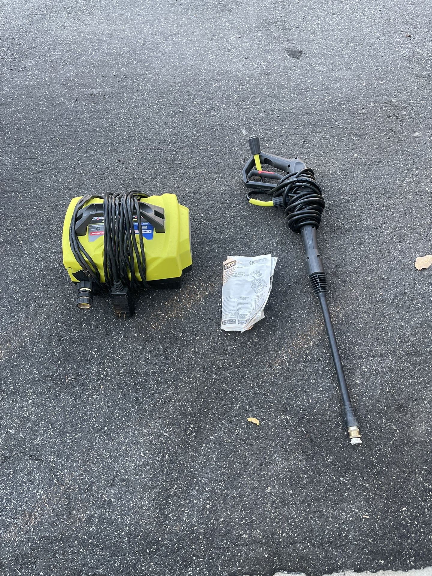 Ryobi Pressure Washer 