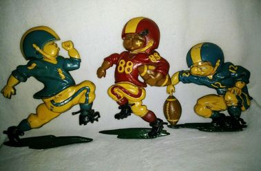 Vintage Football Players Wall Hangings