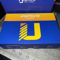 Ursprung H11/H8/H9 LED Light Bulbs 20000 Lumens 6500K  Ice Blue IP68 (Pair)