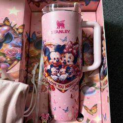 Minnie& Mickey 40oz tumbler Set
