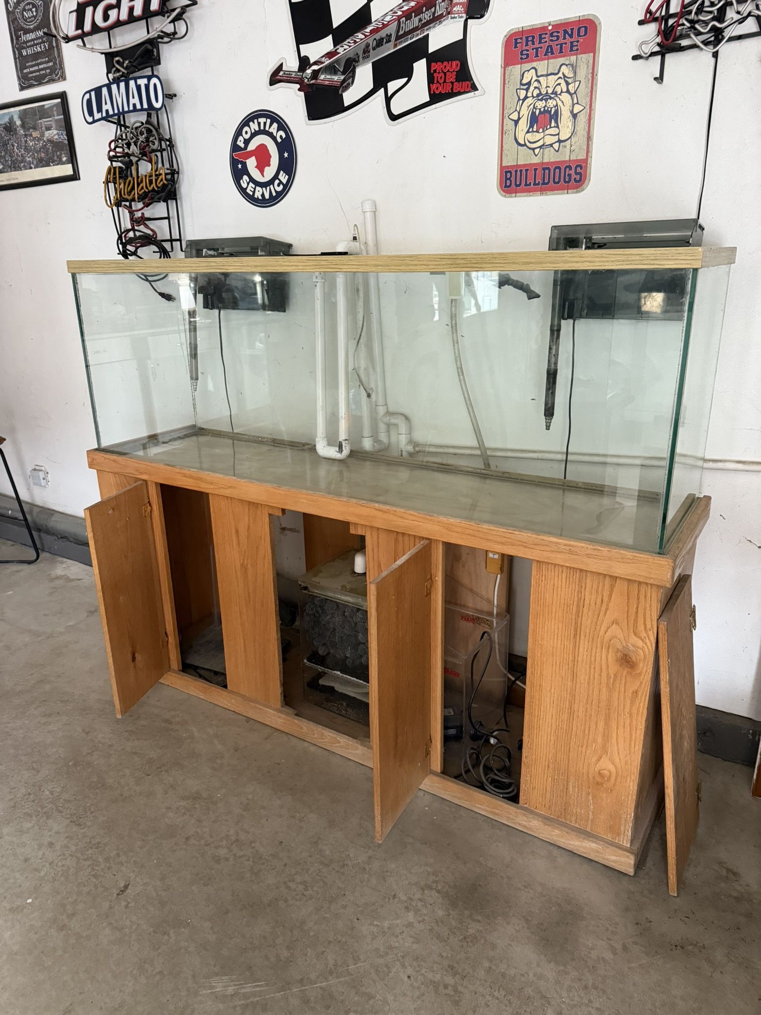 180 Gallon Glass Rectangle Aquarium