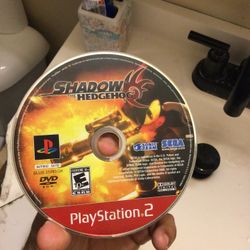 Shadow The Hedgehog PS2