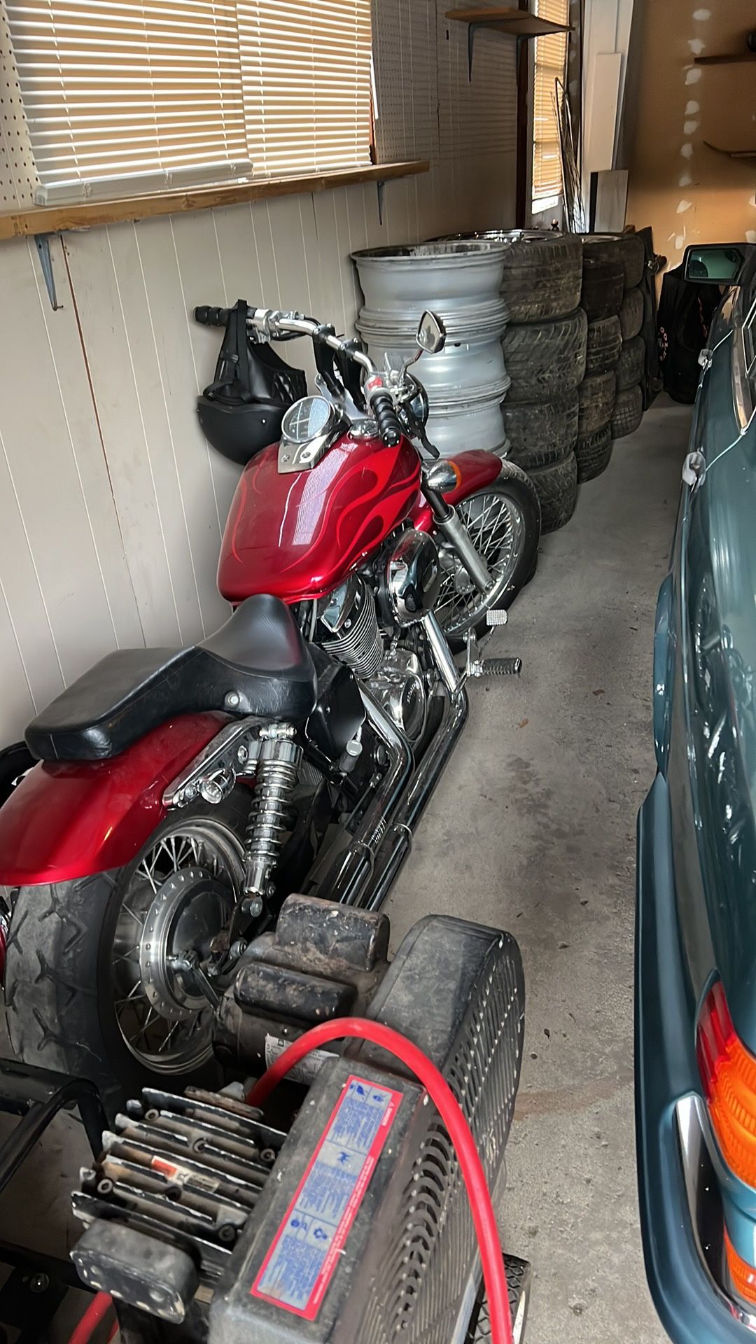 Honda Shadow Great Condition Chrome/burgundy