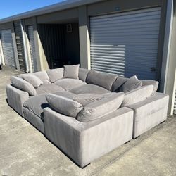 Gray Cloud Couch